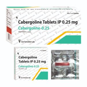 Cabergoline 025 tablets