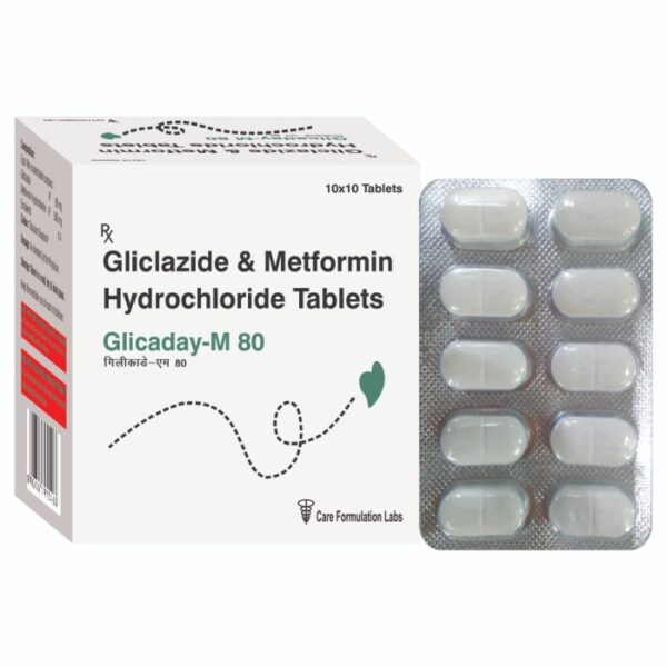 Glicaday M 80 Tablets