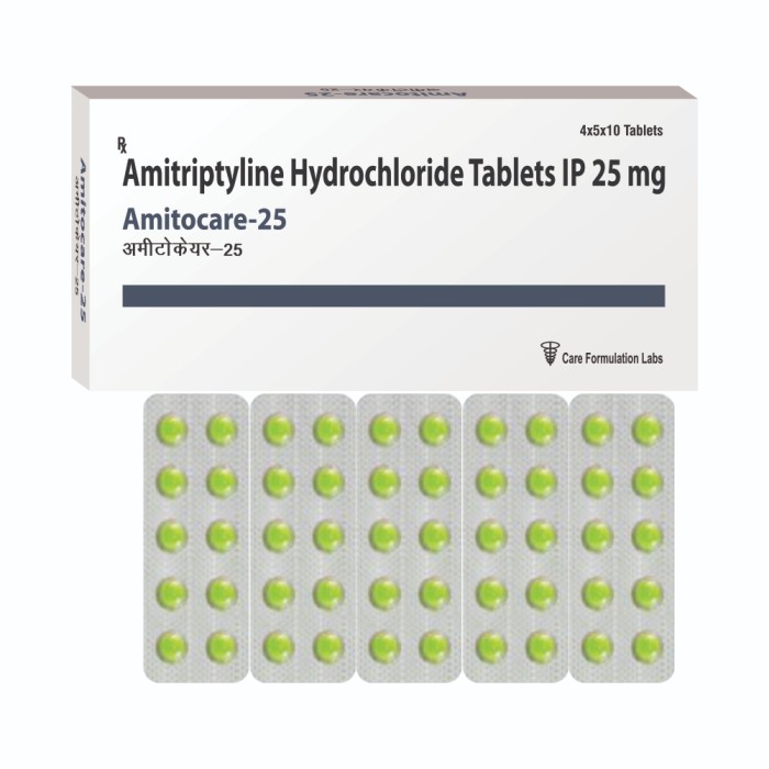 amitocare 25 tablets