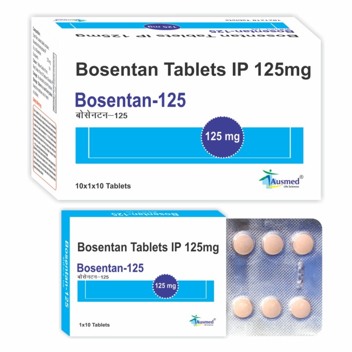 bosentan 125 tablets
