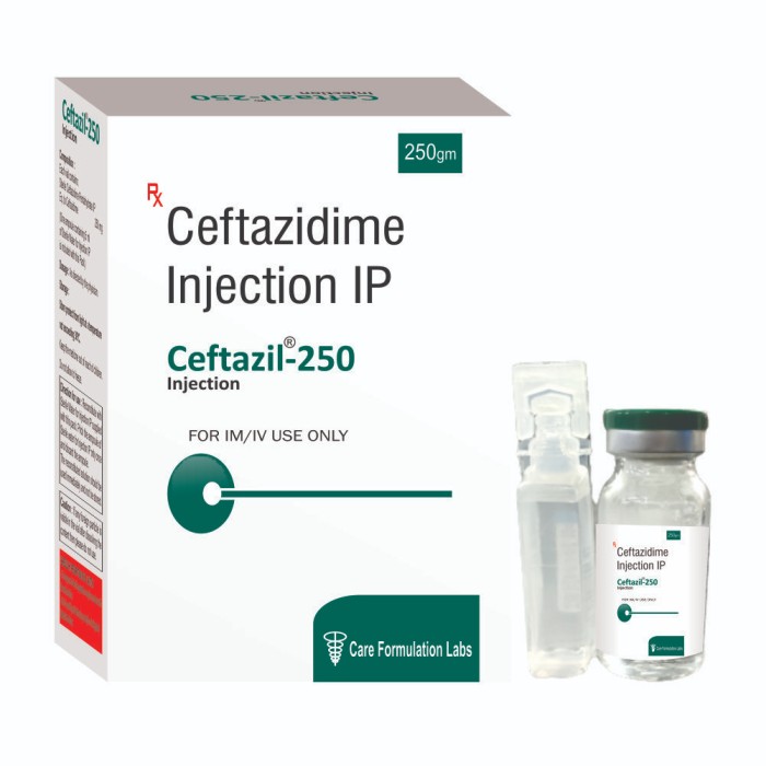 ceftazil 250 injection