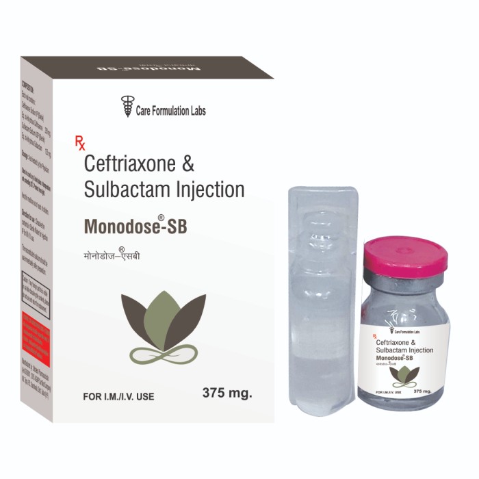 monodose sb 375 injection